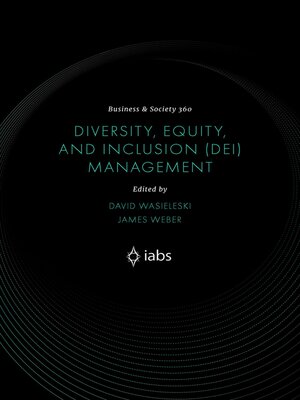 cover image of Diversity, Equity, and Inclusion (DEI) Management